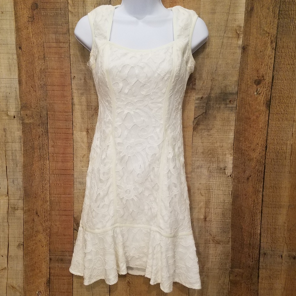 Cache Off-White/Cream Dress